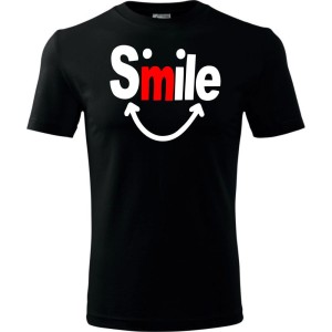 Męska koszulka - Smile