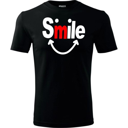 Męska koszulka - Smile