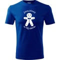 niebieska Męska koszulka - Stary piernik to też ciacho t-shirt prezent dla niego. Dostępne wszystkie rozmiary S, M, L, XL, XXL, XXXL, XXXXL. Zapraszamy do zakupu.