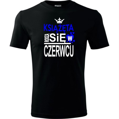 Dziecięca koszulka - Książęta rodzą się w czerwcu