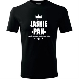 Męska koszulka - Jaśnie Pan