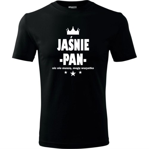 Męska koszulka - Jaśnie Pan