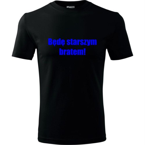 Dziecięca koszulka - Będę starszym bratem