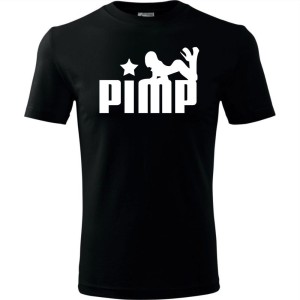 Męska koszulka - PIMP