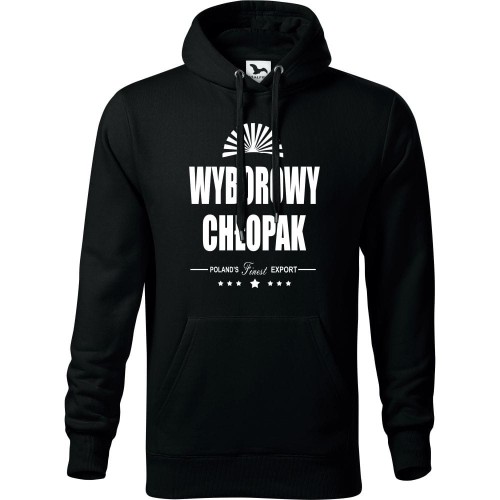 męska bluza z kapturem - wyborowy chłopak