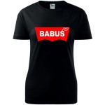 Damska koszulka - Babuś dla babci prezent XS-XXL