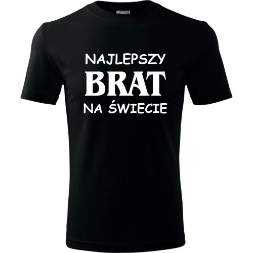 Najlepszy brat na świecie - męska koszulka dziecięca