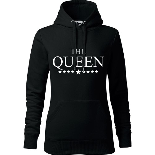damska bluza z kapturem - the queen