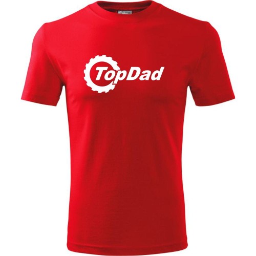 Męska koszulka - Top dad 01