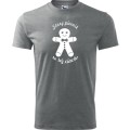 szara Męska koszulka - Stary piernik to też ciacho t-shirt prezent dla niego. Dostępne wszystkie rozmiary S, M, L, XL, XXL, XXXL, XXXXL. Zapraszamy do zakupu.