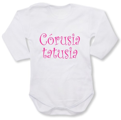 Dziecięce body z dł. rękawem - córusia tatusia