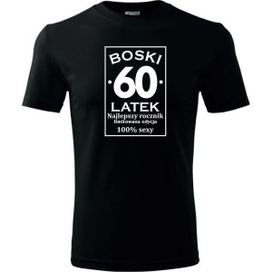 Męska koszulka - boski 60