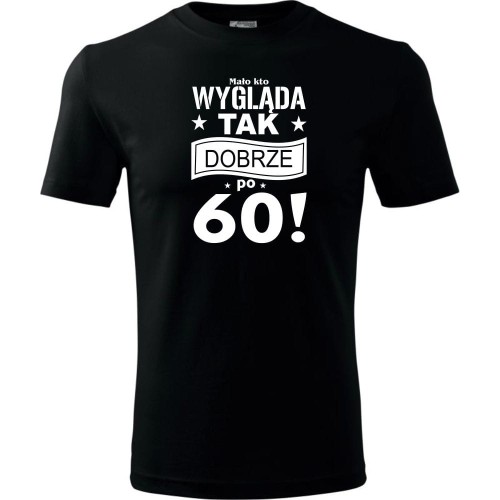 Męska koszulka - mało kto wygląda tak dobrze po 60
