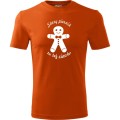 pomarańczowa Męska koszulka - Stary piernik to też ciacho t-shirt prezent dla niego. Dostępne wszystkie rozmiary S, M, L, XL, XXL, XXXL, XXXXL. Zapraszamy do zakupu.