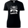 czarna Damska koszulka - Tak wygląda najlepsza żona.