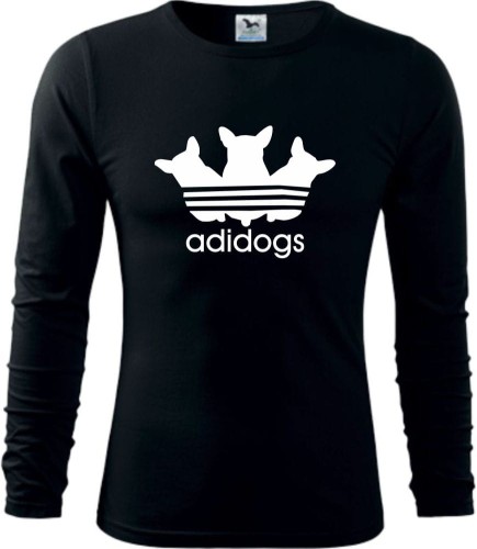 Męska koszulka z dł. rękawem Adidogs