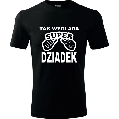 Męska koszulka - Tak wygląda super dziadek