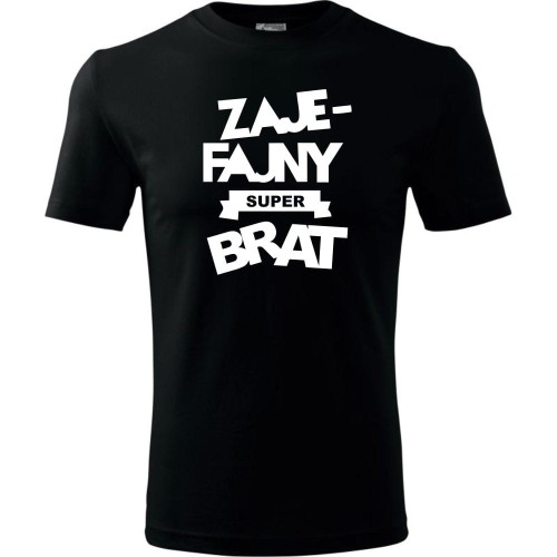 Męska koszulka - Zajefajny brat