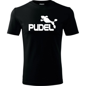 Męska koszulka - Pudel
