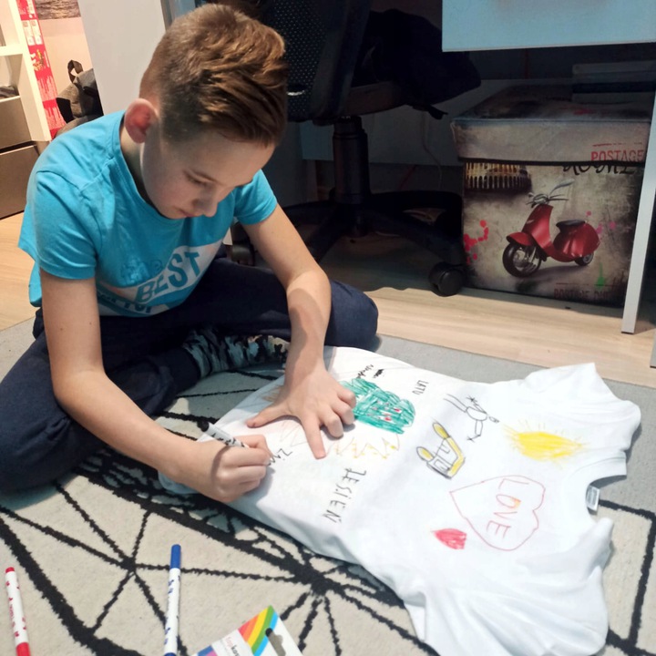 pisaki koszulka dziecko prezent