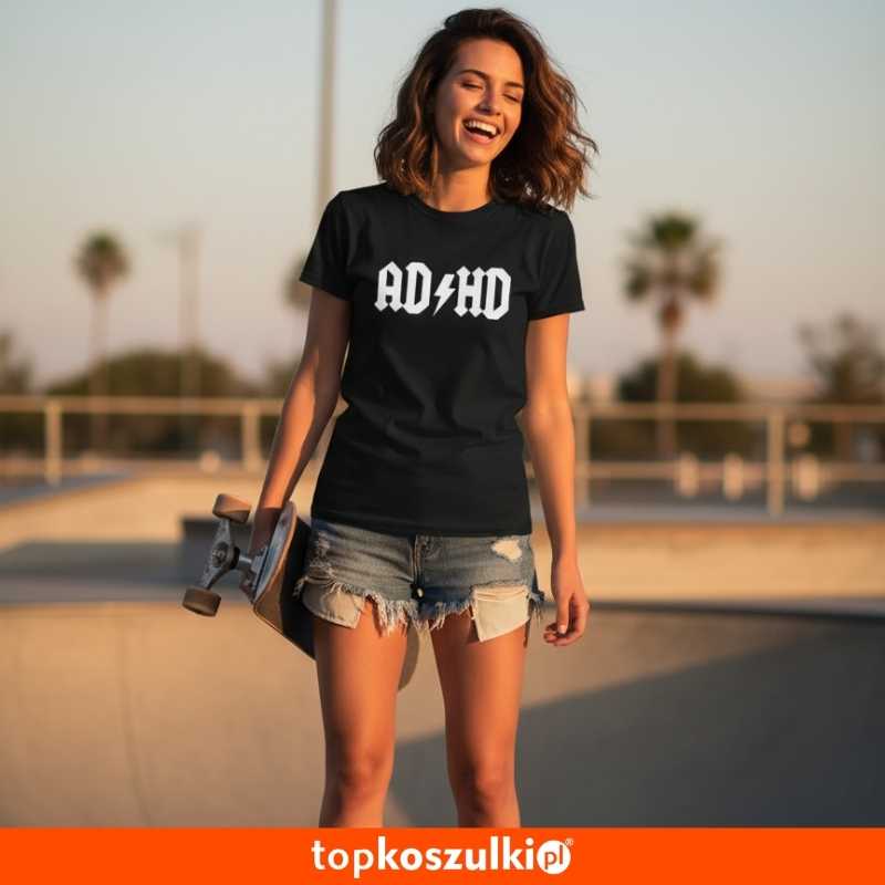 Damska koszulka - AD HD