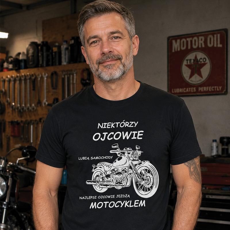 Niektórzy ojcowie lubią samochody, najlepsi ojcowie jeżdżą motocyklem