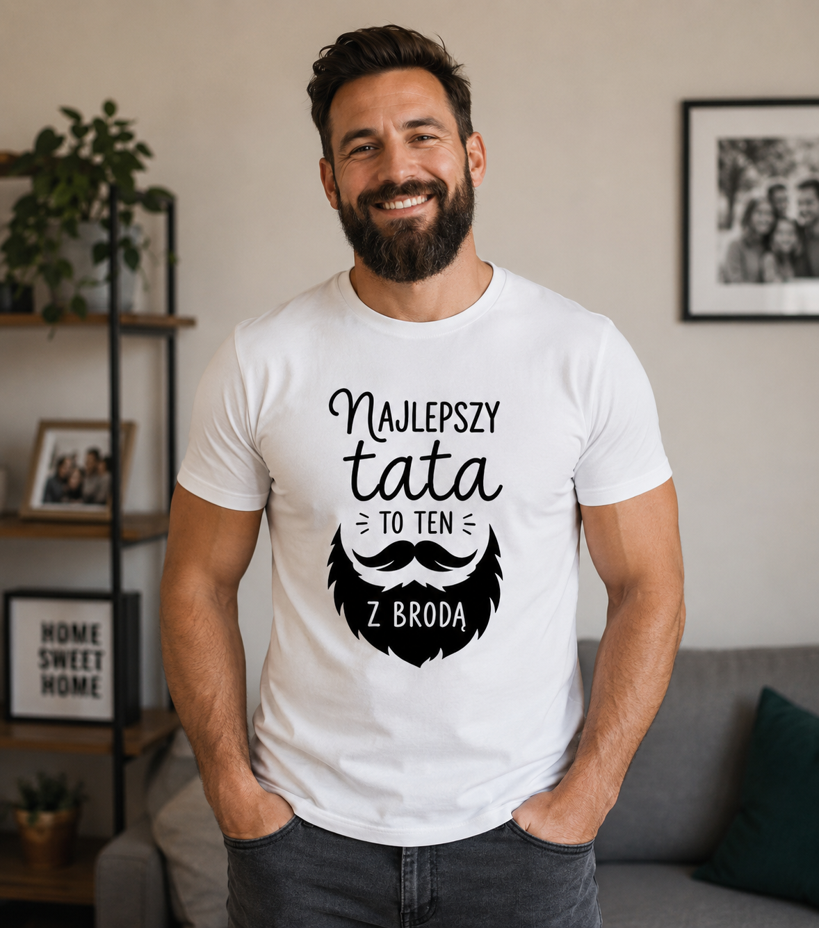 najlepszy tata to ten z brodą